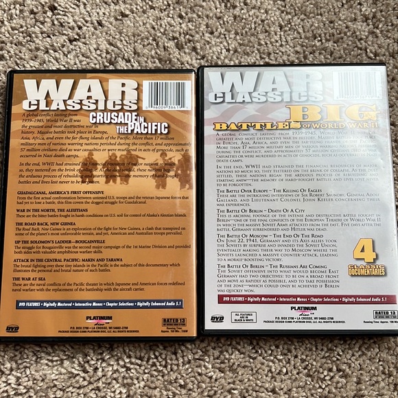 War classics 4 & 6 DVD’s - Picture 2 of 3
